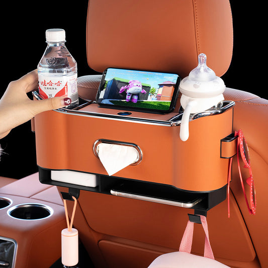 Car-used Storage Box Seat Back Tissue Box